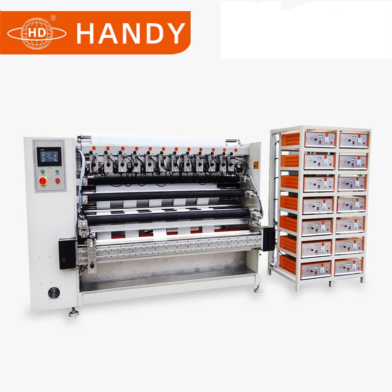 Dust free cloth slitting cross cutting machine HD-1107